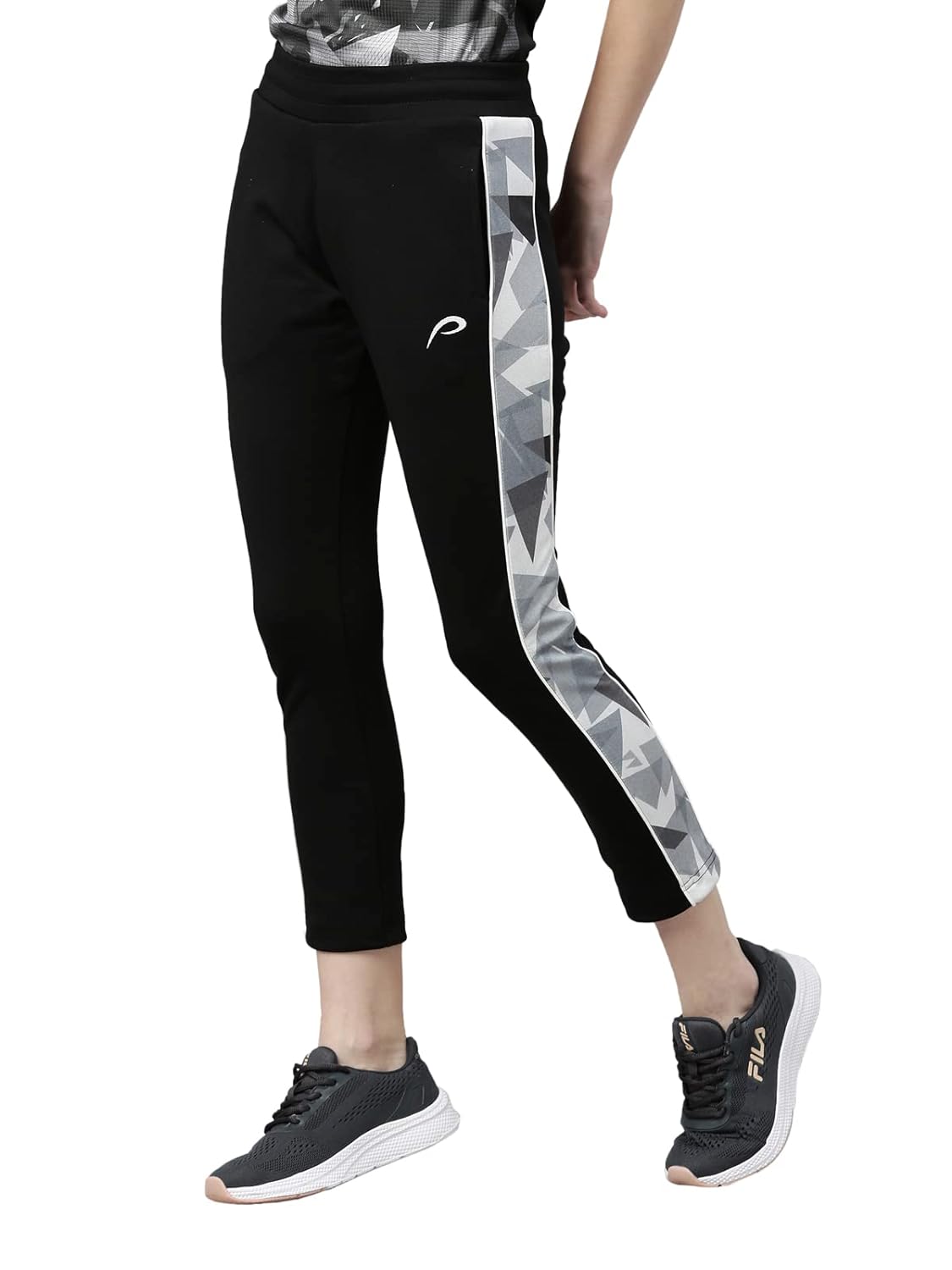 Cotton Black Track Pant - Image 2