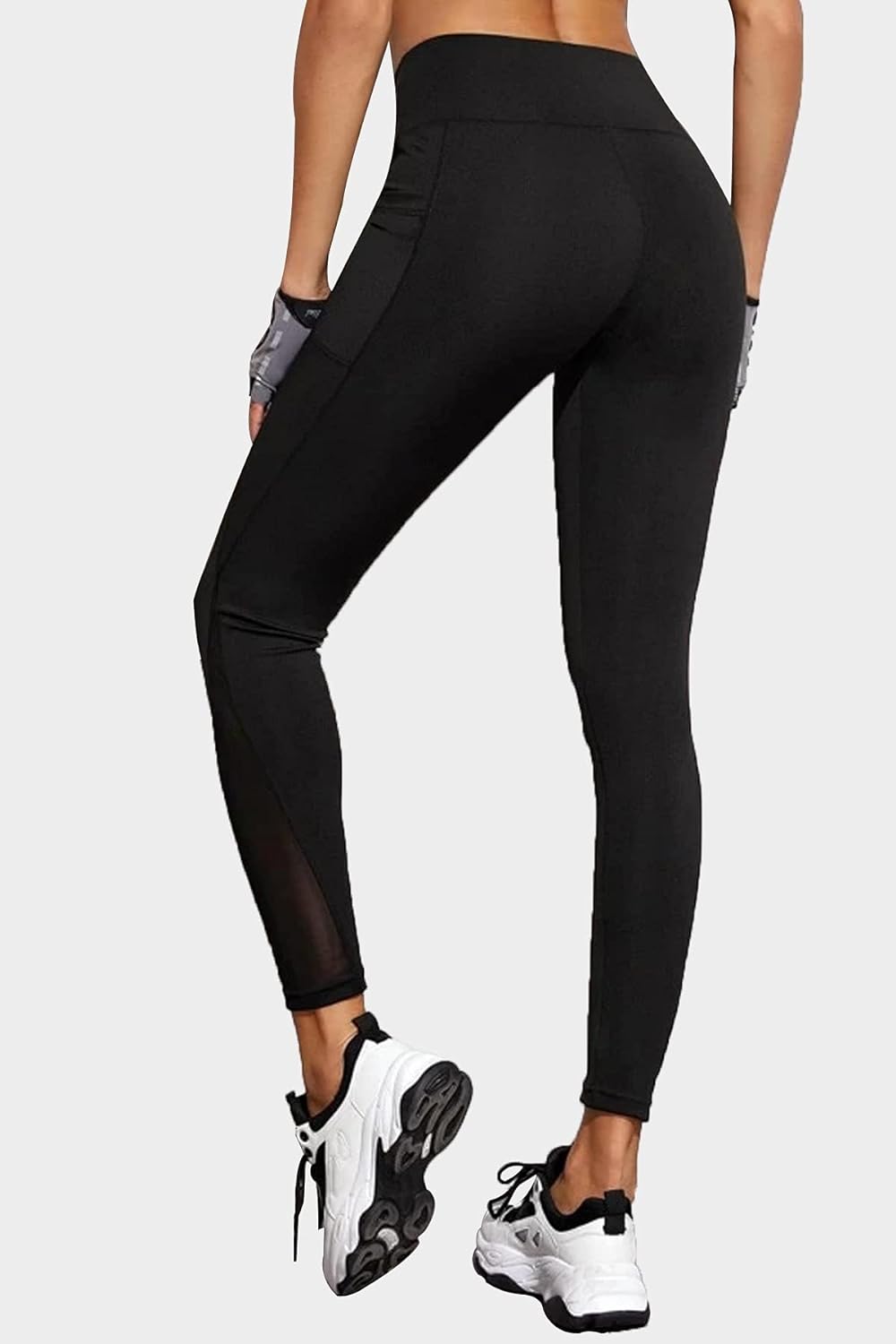 Mesh Leggings Workout Pants - Image 2