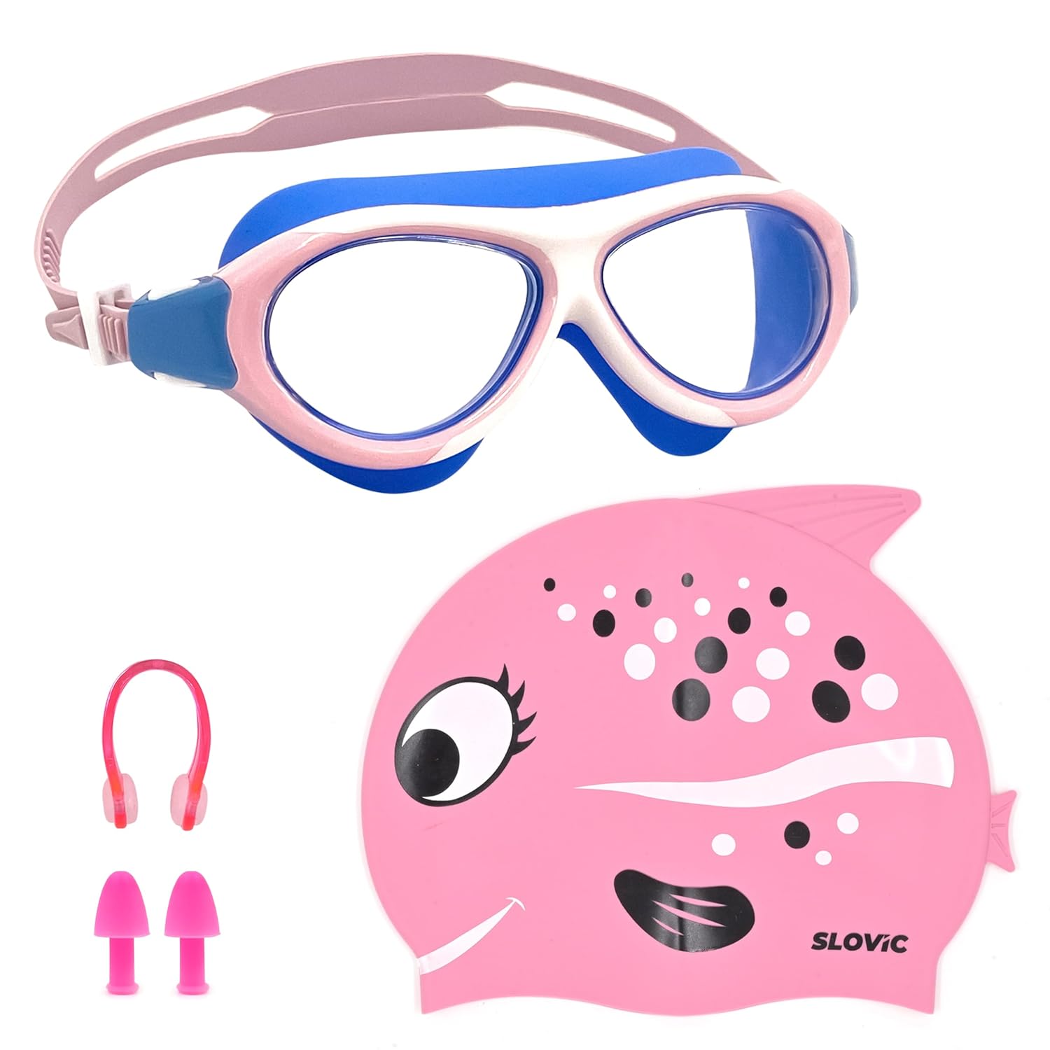 Pink Swimming Goggles