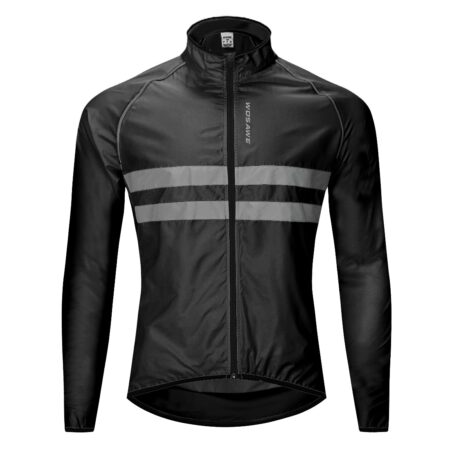 Thin Hooded Caps Reflective Running Jackets